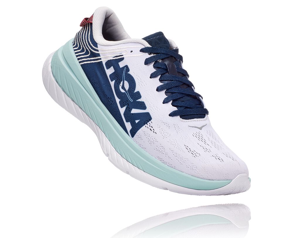 Hoka One One Carbon X Löparskor Herr Vita - SE-3562718